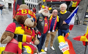 Fraternité entre Belges et Français à Tournai.