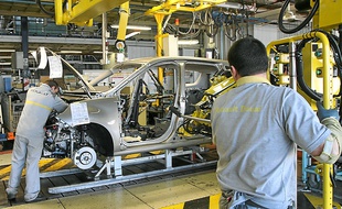 L'usine Renault de Douai.