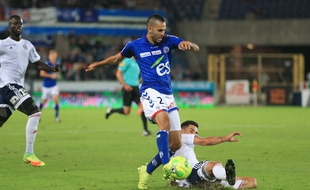 Strasbourg le 19 septembre 2016. Foot RCS vs Red Star Khalid BOUTAIB Racing