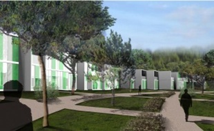 Le projet de campus de Luminy (13) prévoit des logements et des chemins piétons.