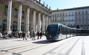 Tramway à Bordeaux