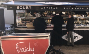 L'artisan fromager Bouby est l'un des commerçants qui ont adhéré au concept.