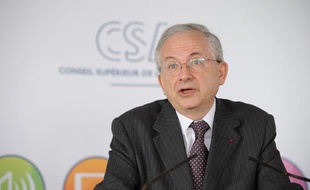 Olivier Schrameck à Paris le 19 mars 2013.