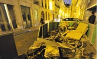 Les scooters étaient stationnés dans 4 rues.
