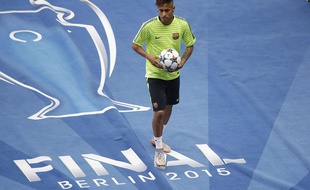 Neymar à Berlin, le 5 juin 2015.