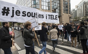Les salariés de iTélé ont entamé leur 4e semaine de grève