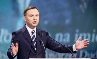 Andrzej Duda, le 7 février 2015, à Varsovie.