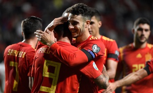Paco Alcacer a inscrit un doublé face aux Iles Féroé.