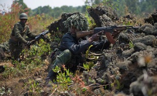 L'armée congolaise, épaulée par les Casques bleus, inflige depuis près d'une semaine revers sur revers aux combattants du M23 dans l'est de la République démocratique du Congo (RDC), où les rebelles ne contrôlaient plus qu'un réduit aux confins du Rwanda et de l'Ouganda.