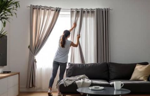 Pourquoi négliger le nettoyage des rideaux peut nuire à la propreté et à l’air de la maison