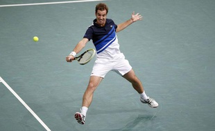 Richard Gasquet, le 29 octobre 2013 à Bercy.
