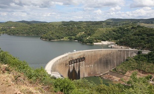 Le barrage de Kariba, au Zimbabwe.