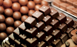 Des montagnes de chocolats...
