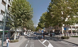 L'avenue de Chambéry, à Annecy