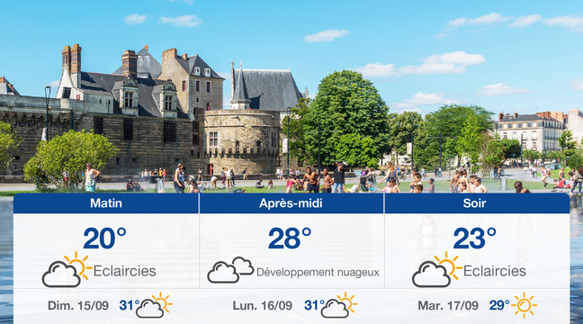 Météo Nantes: Prévisions du samedi 14 septembre 2019 - 20minutes.fr