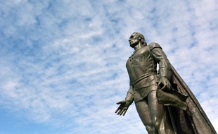 Une statue de Christophe Collomb. (Illustration)