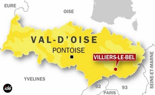 Un policier a été touché par des plombs, dimanche 31 janvier 2010, à Villiers-le-Bel.