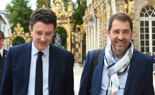 Benjamin Griveaux et Christophe Castaner.