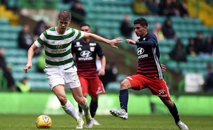 Les Lyonnais face au Celtic