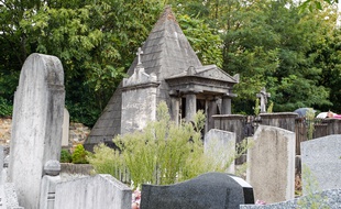 Le cimetière de Loyasse à Lyon.