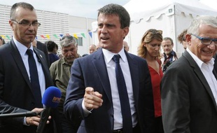 Manuel Valls le 28 août 2014 à La Rochelle