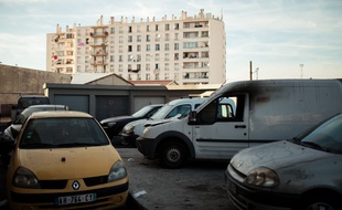La cité de Felix Pyat, porte d'entrée vers les quartiers Nord depuis le centre ville de Marseille