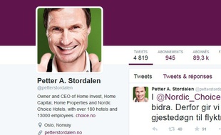 Le patron de la chaîne Nordic Choice.