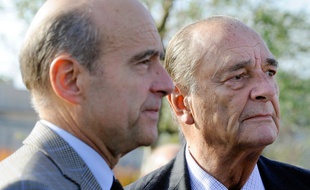 Juppé et Chirac en 2007