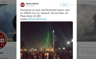 Cette vidéo, tournée au Chili, a été vue plus de 250.000 fois en trois jours.