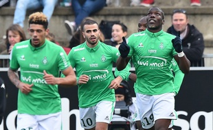 La joie de Pogba qui a égalisé pour l'ASSE.