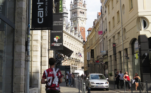 Lille, le 22 juin 2017 - Rues commercantes du Vieux Lille