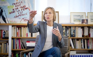 Marielle de Sarnez, vice-présidente du Mouvement démocrate (MODEM), le 23 juin 2013 à Paris.