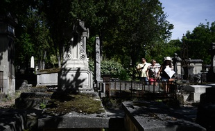 Le cimetière du Père-Lachaise, à Paris
