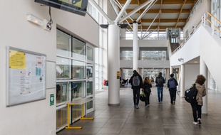 Au lycée Edouard Branly de Lyon en mars 2019.