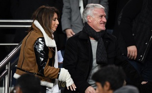 Didier Deschamps au Parc des Princes lors de PSG-Liverpool.