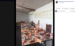 Voici un aperçu des colis dérobés.