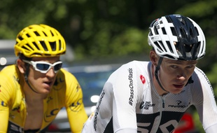 Chris Froome et Geraint Thomas