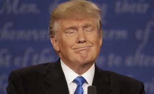Le républicain Donald Trump lors du débat face à Hillary Clinton, le 26 septembre 2016.