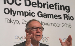 Carlos Nuzman, le président des JO 2016 de Rio, lors d'une conférence de presse le 30 novembre 2016.
