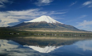 Le mont Fuji au Japon