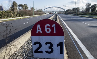 L'autoroute A61 (illustration).