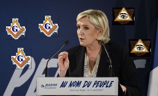 Marine Le Pen et un montage douteux.