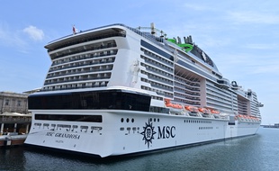 Le MSG Grandiosa prendra le départ le 16 août pour une nouvelle croisière après plusieurs mois d'interruption.