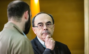 Le cardinal Philippe Barbarin, ici lors de l'ouverture de son procès, le 7 janvier à Lyon.