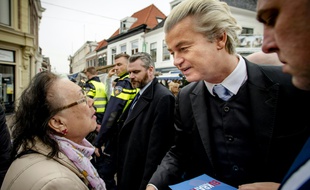 Geert Wilders le 5 avril 2016 à Purmerend