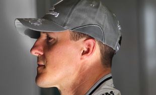 Michael Schumacher à Barcelone le 7 mai 2010.