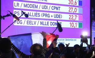En Ile-de-France, le Front National obtient un score en dessous des attentes (Photo illustration)