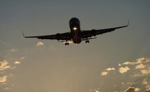 Illustration d'un avion en vol.