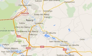 Maxéville, près de Nancy.