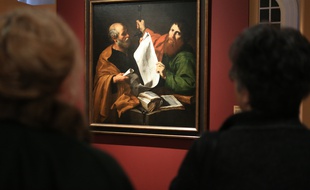 L'exposition «Ribera à Rome. Autour du premier Apostolado» au musée des Beaux-Arts de Strasbourg. Tableau Saint-Pierre et Saint Paul.